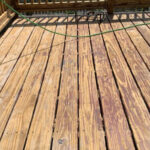 Deck Painting (Before)