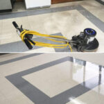 Office Floor Cleaning (Before & After)